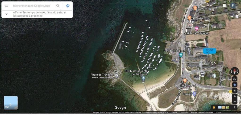 À moins de 100 mètres de la mer a la pointe de Trevignon Trégunc Exterior foto