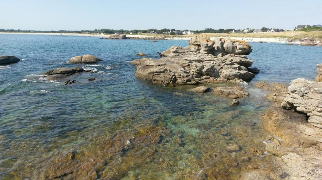 À moins de 100 mètres de la mer a la pointe de Trevignon Trégunc Exterior foto